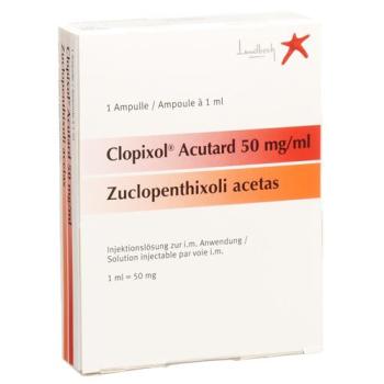 Clopixol Acutard Inj Loes 50mg/ml amp 1ml