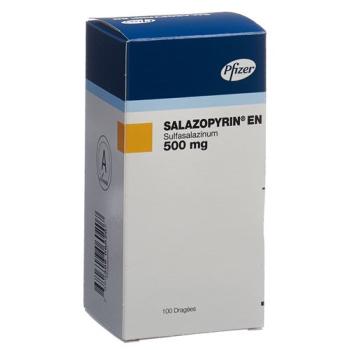 Salazopyrin EN Drag 500 mg 100 pcs