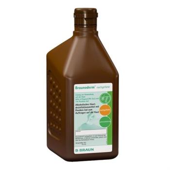 Braunoderm Alcoholic solution colorless bottle 1000 ml