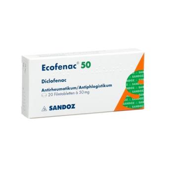 Ecofenac Filmtablet 50 mg 20 pcs