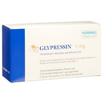 Glypressin dry sub 1 mg cum Solvens Amp 5 pcs
