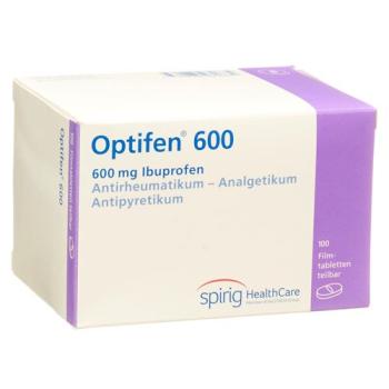 Optifen Filmtablet 600 mg 100 pcs