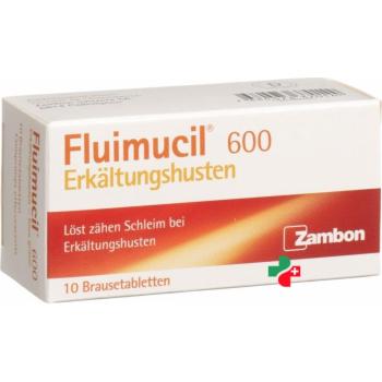 Fluimucil 600 mg 10 Brausetablets