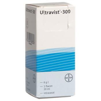 Ultravist Inj L&ouml;s 300 mg Fl 20 ml