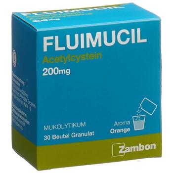 Fluimucil Gran 200 mg adult (D) bag 30 pcs
