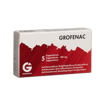 Grofenac Supp 100 mg 5 pcs