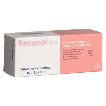 Benexol B12 film tablets 50 pcs