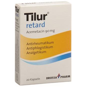 Tilur retard Ret Kaps 90 mg 20 pcs