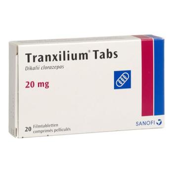 Tranxilium Tabs film tabl 20 mg 20 pcs