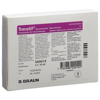 Tracutil Inf L&ouml;s 5 Amp 10 ml