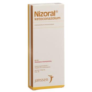 Nizoral Shampoo 20 mg/g bottle 60 ml