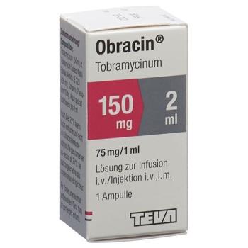 Obracin Inj sol 150mg/2ml perf 2ml