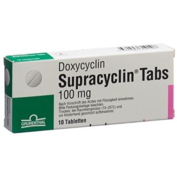 Supracyclin Tabs Tabl 100 mg 10 pcs