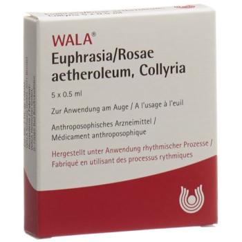 Wala Euphrasia/Rosae aetherolum eye drops 5 monodoseos 0.5 ml