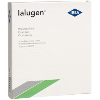 Ialugen medical gauze 10x10cm 10 pcs