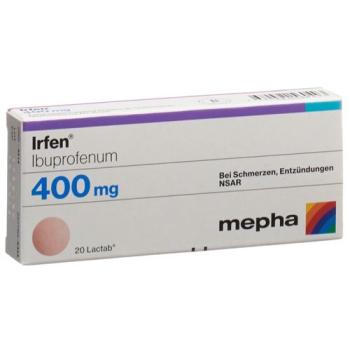 Irfen Lactab 400 mg 20 pcs