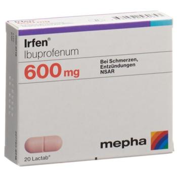 Irfen Lactab 600 mg 100 pcs