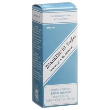 Zinkokehl Drops D 3 Fl 100 ml
