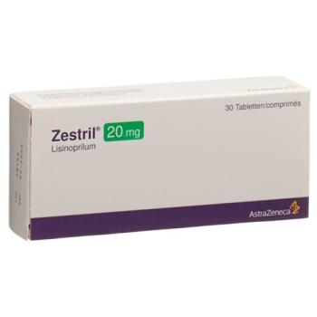 Zestril Tabl 20 mg 30 pcs