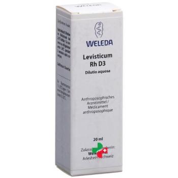 Weleda Levisticum Rh Dilutio aquosa D 3 20 ml