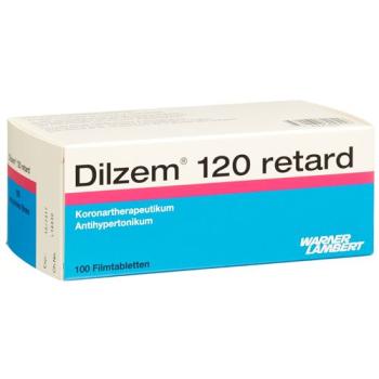 Dilzem Retard Ret Filmtabl 120 mg 100 pcs