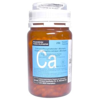 Calcium phosphate binder Bichsel Capsules 500 mg 250 pcs