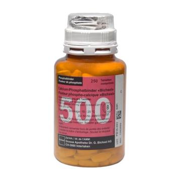 Calcium phosphate binder Bichsel Tabl 500 mg 250 pcs