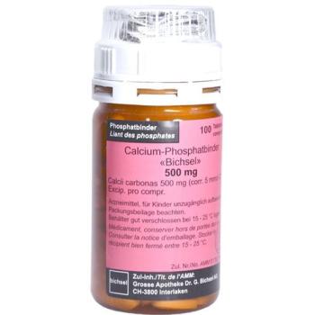 Calcium phosphate binder Bichsel Tabl 500 mg 100 pcs