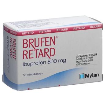 Brufen Retard Ret Filmtabl 800 mg 50 pcs