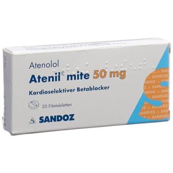 Atenil mite Filmtabl 50 mg 100 pcs
