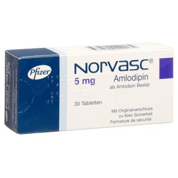 Norvasc Tabl 5 mg 30 pcs
