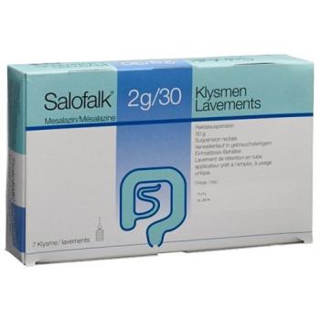 Salofalk enemas 2 g 7 pcs