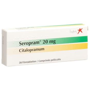 Seropram Filmtablet 20 mg 28 pcs