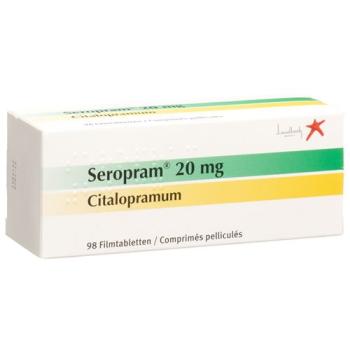 Seropram Filmtablet 20 mg 98 pcs