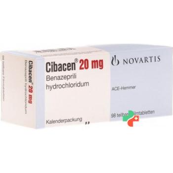 Cibacen 20 mg 98 tablets