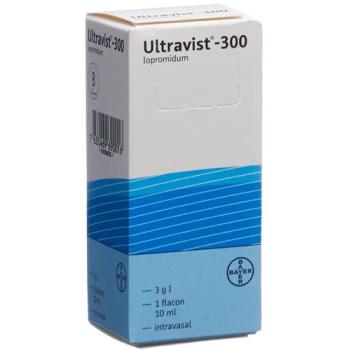 Ultravist Inj L&ouml;s 300 mg Fl 50 ml