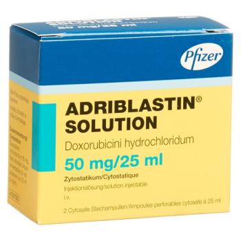ADRIBLASTIN SOL INJ 50MG STEKK