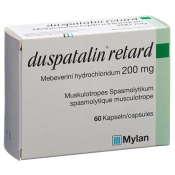 Duspatalin retard Ret Kaps 200 mg 60 pcs