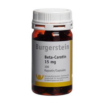 Burgerstein beta-carotene capsules 15 mg 100 pcs