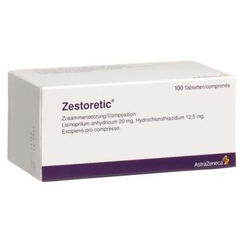 Zestoretic Tabl 20/12.5 100 pcs