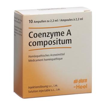 Coenzyme compositum Heel Inj L&ouml;s 10 Amp 2.2 ml