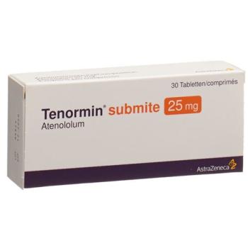 Tenormin submite Tabl 25 mg 30 pcs