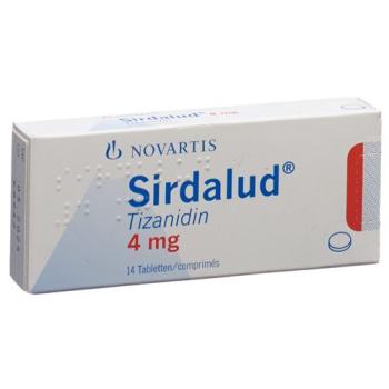 Sirdalud Tabl 4 mg 14 pcs