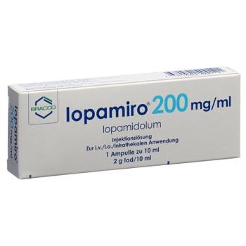 Iopamiro Inj L&ouml;s 200 mg/ml 10ml ampoule