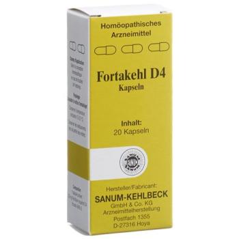 Fortakehl Kaps D 4 trituratio 20 pcs