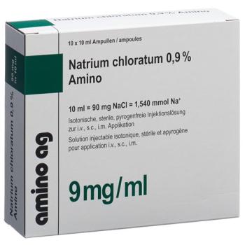 Nacl Amino 0.9% 10 Ampullen 10 ml