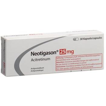 Neotigason Kaps 25 mg 30 pcs