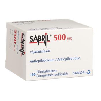 Sabril Filmtablet 500 mg 100 pcs