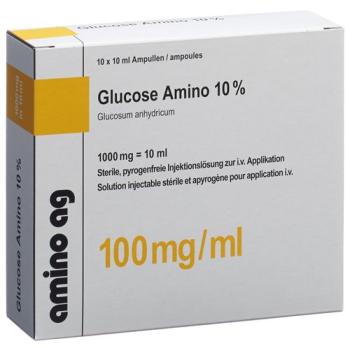 Glucose Amino Inj L&ouml;s 10% 10ml ampoule 10 pcs