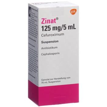 Zinat Plv 125mg/5ml for oral suspension